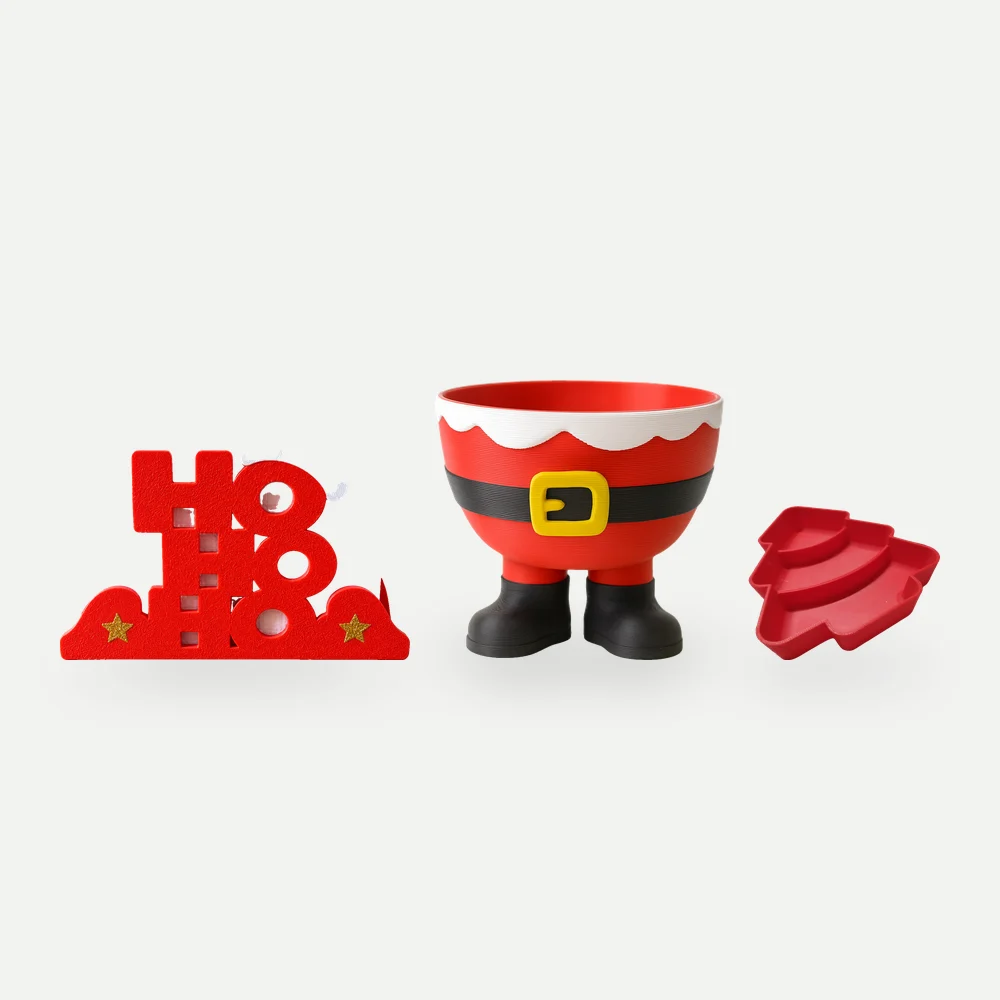 Kit Mesa da Ceia: porta-guardanapo, tigela e bandeja