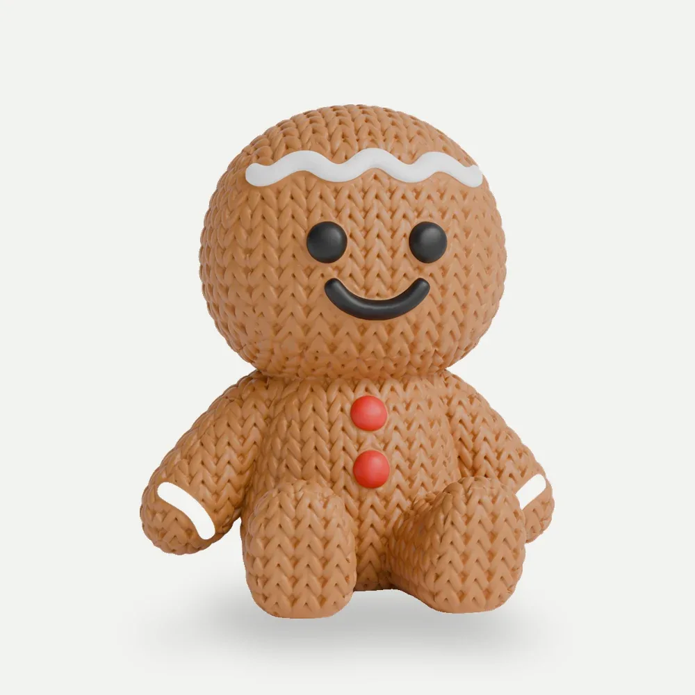 Boneco de gengibre tricô